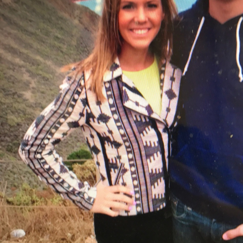 Black and colorful jacket - Picture 3 of 3